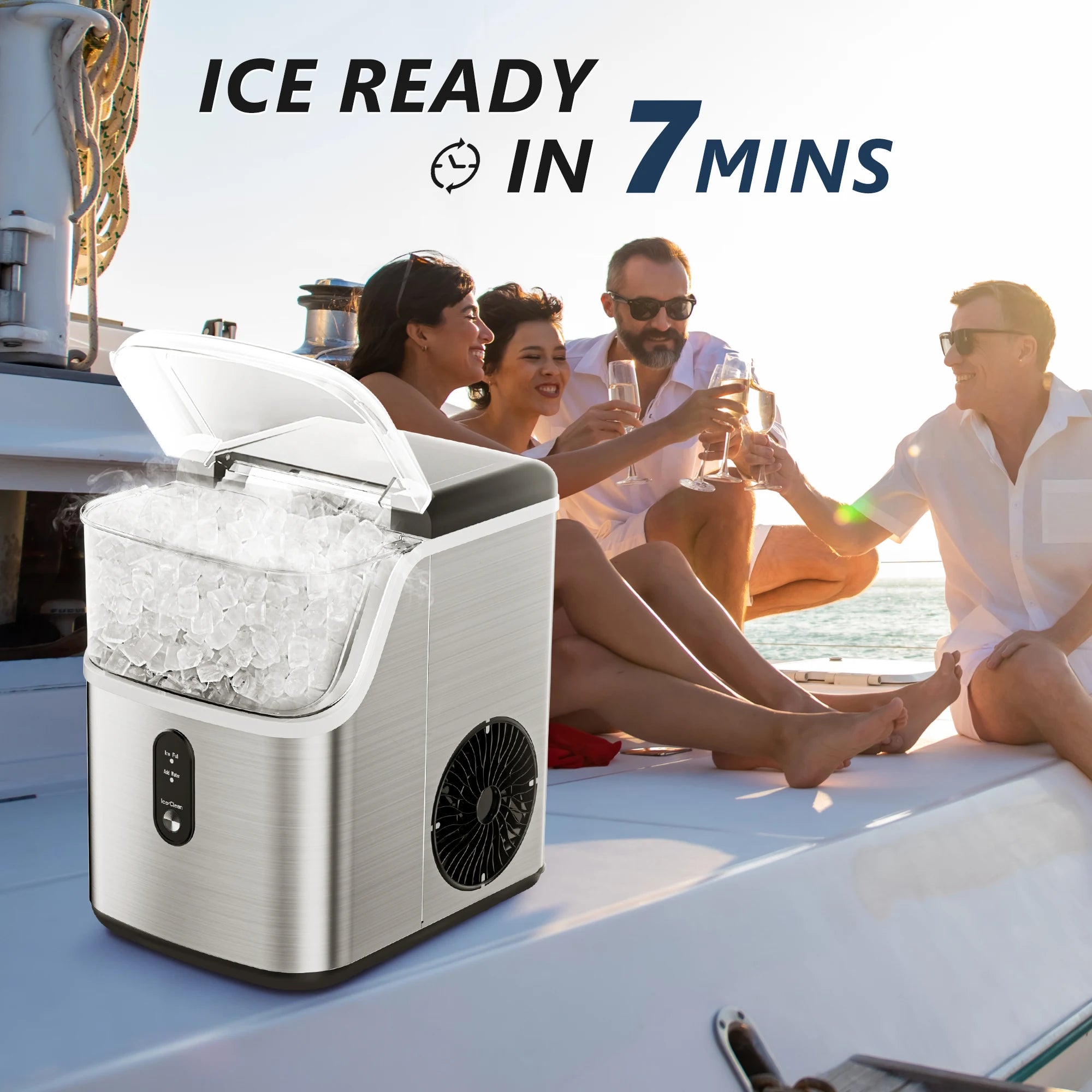 SIMZLIFE Nugget Ice Makers