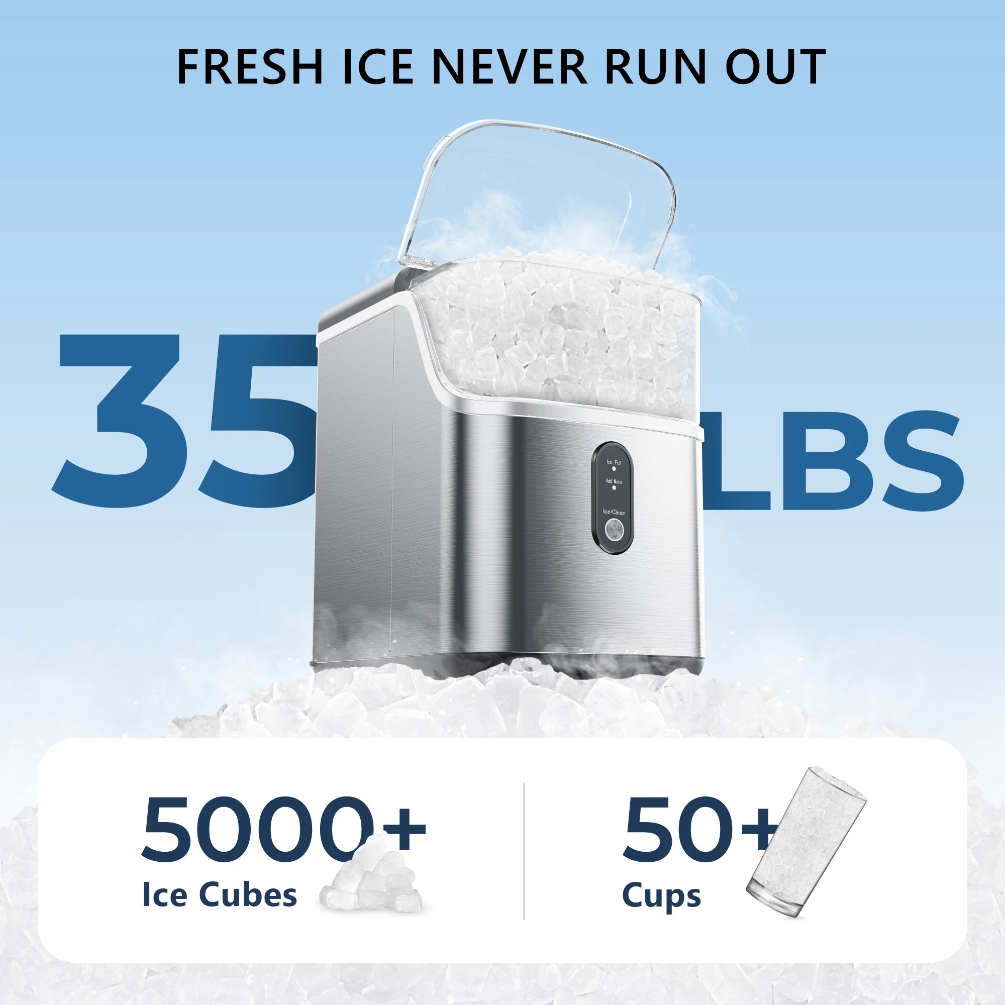 SIMZLIFE Nugget Ice Makers