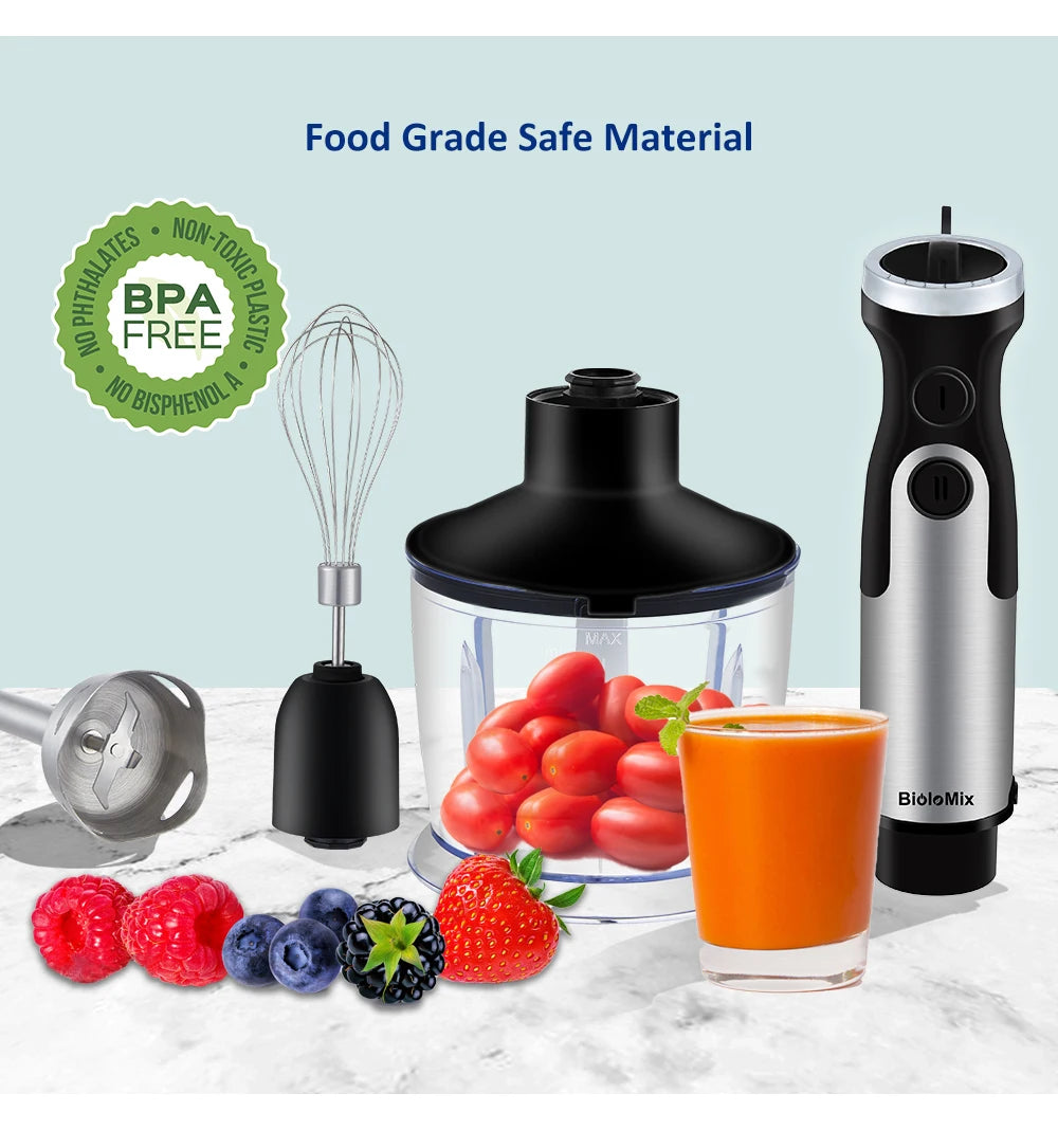 BioloMix 1200W 5-in-1 Immersion Hand Stick Blender