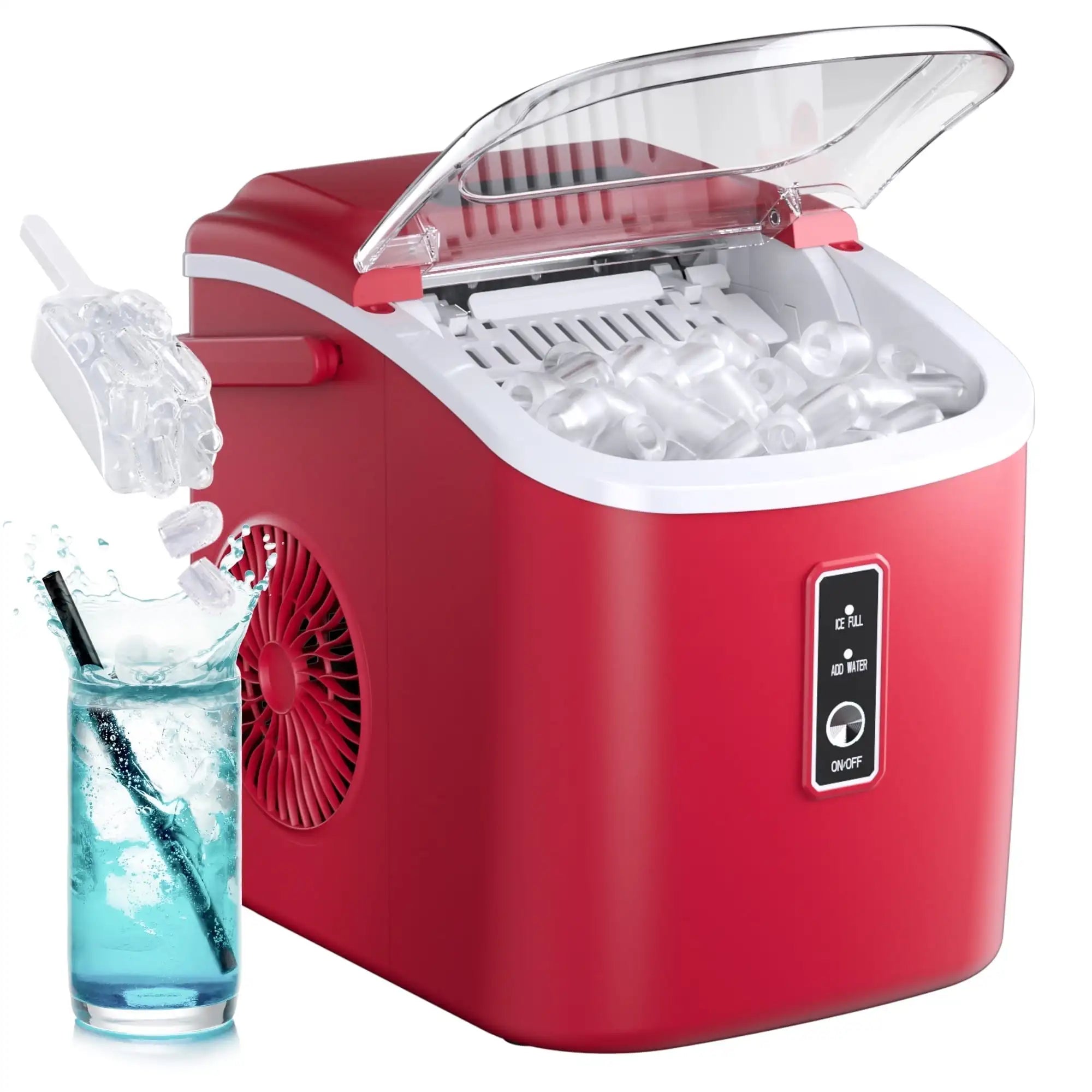 Simzlife Countertop Ice Maker with Handle