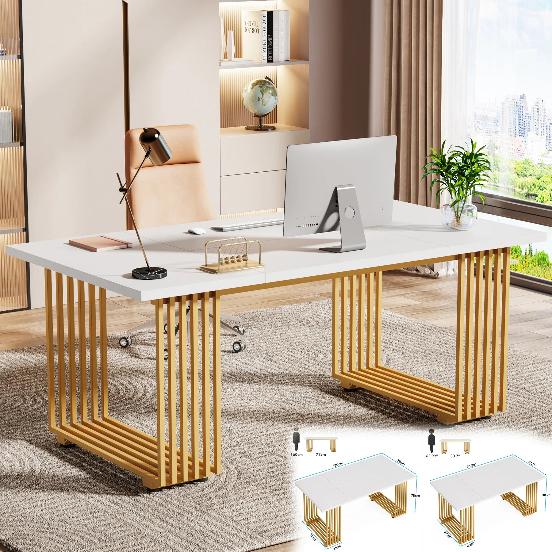 Tribesigns Modern Office Desk