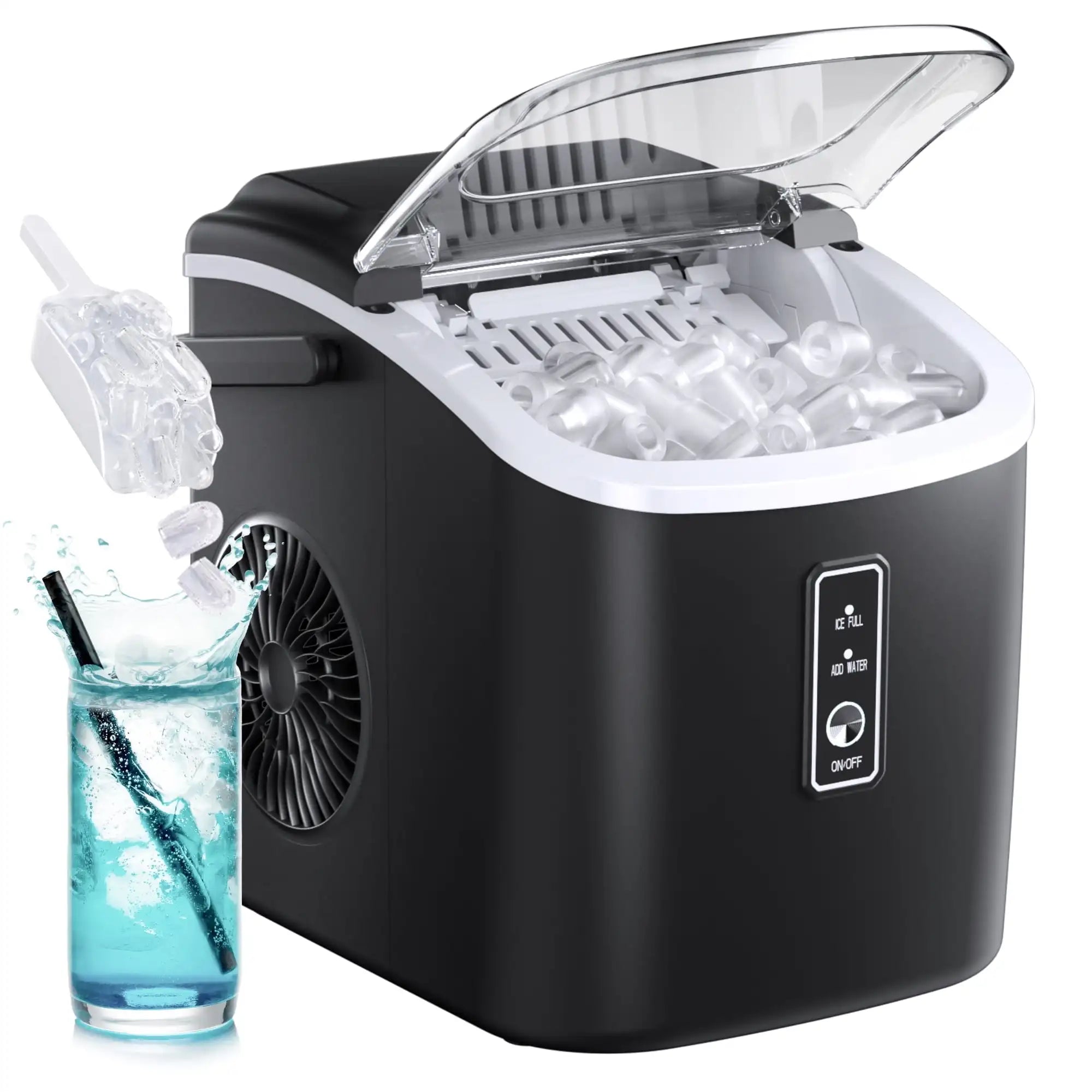 Simzlife Countertop Ice Maker with Handle