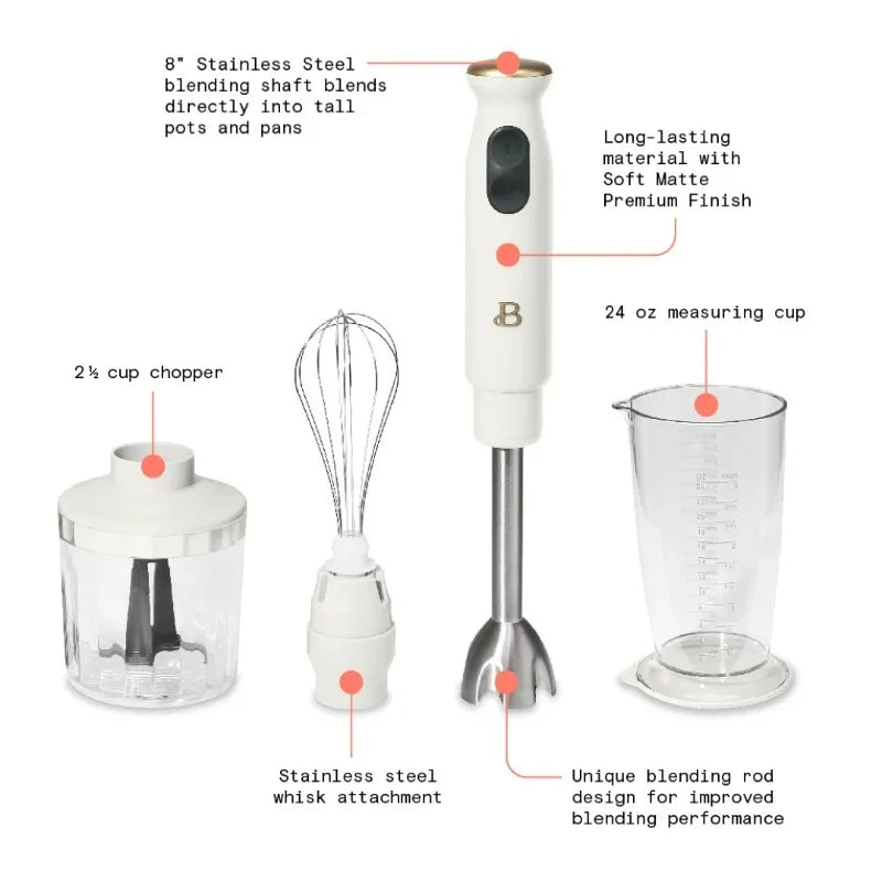 Beautiful 2-Speed Immersion Blender