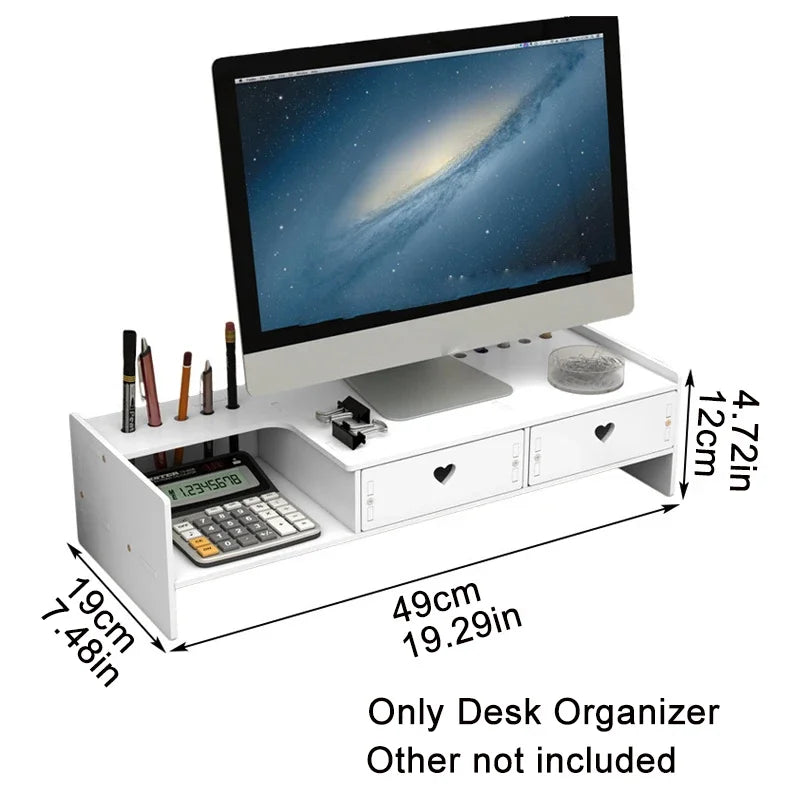 Wooden Desktop Storage Box