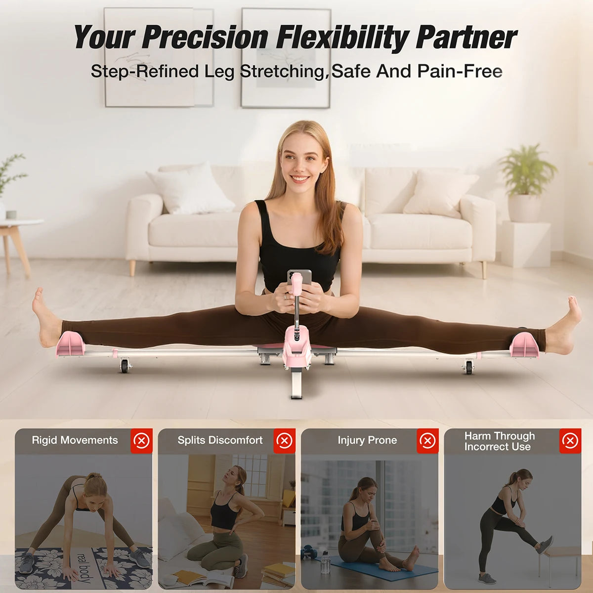 One-legged Horse Trainer Leg Stretcher