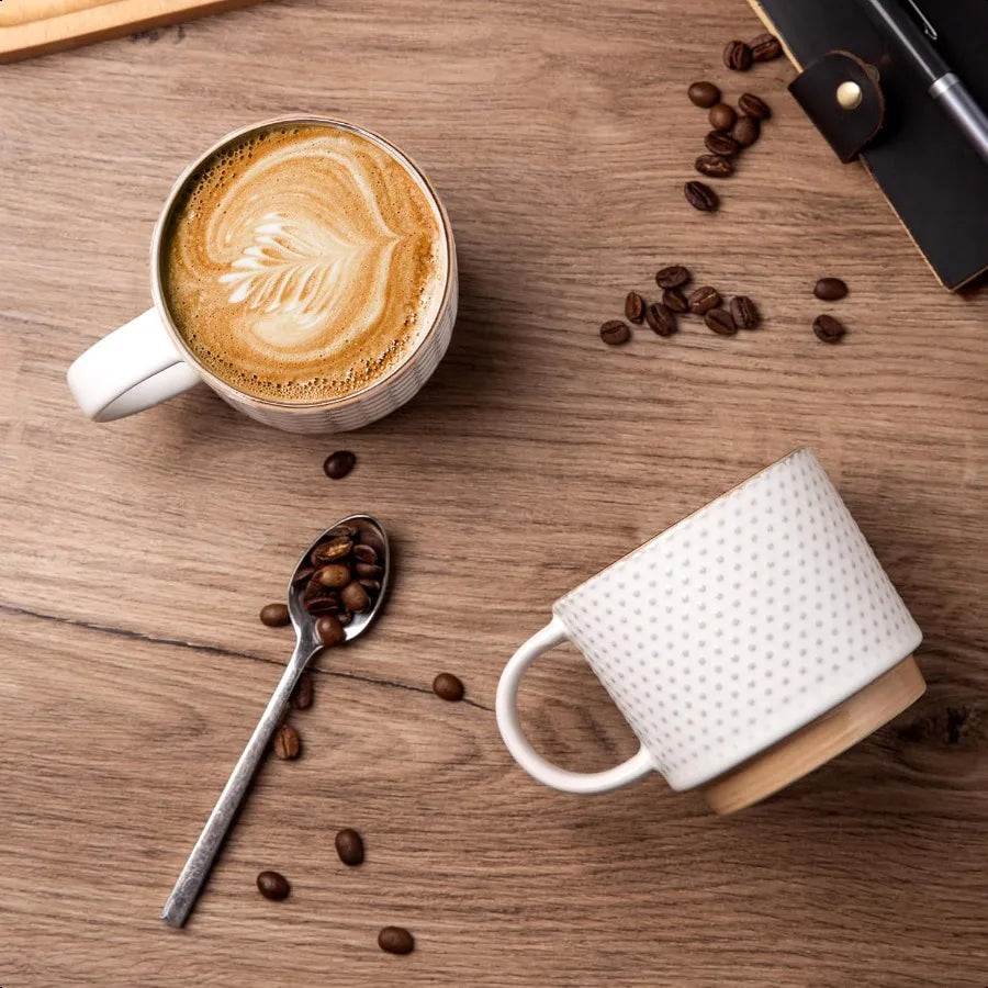 12OZ Stackable Coffee Mugs