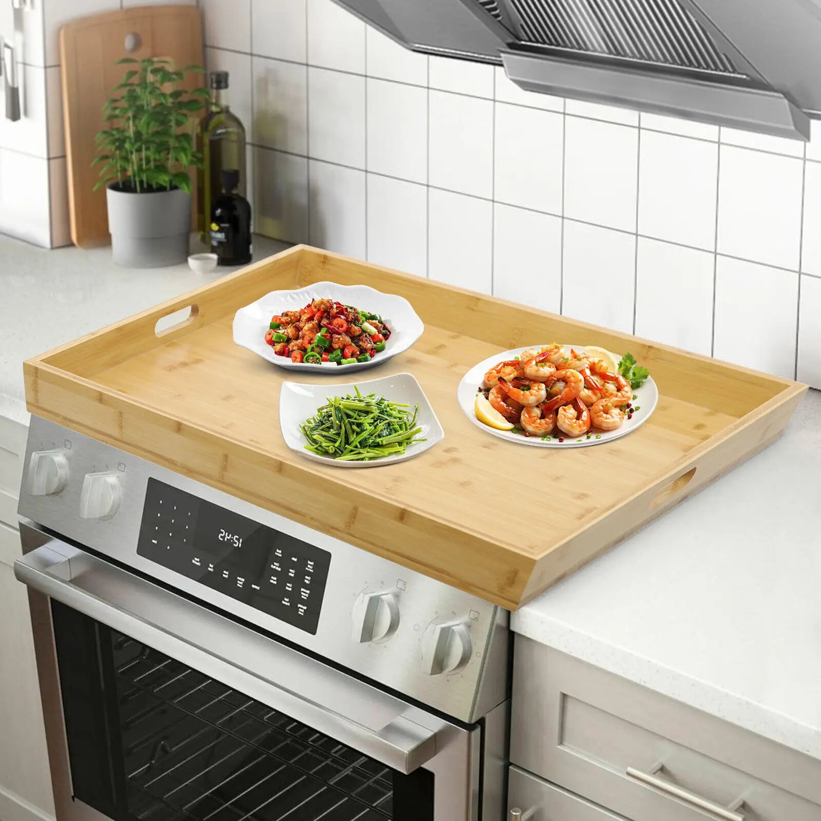 11.02 lbs. Pine Wood Stovetop Cover