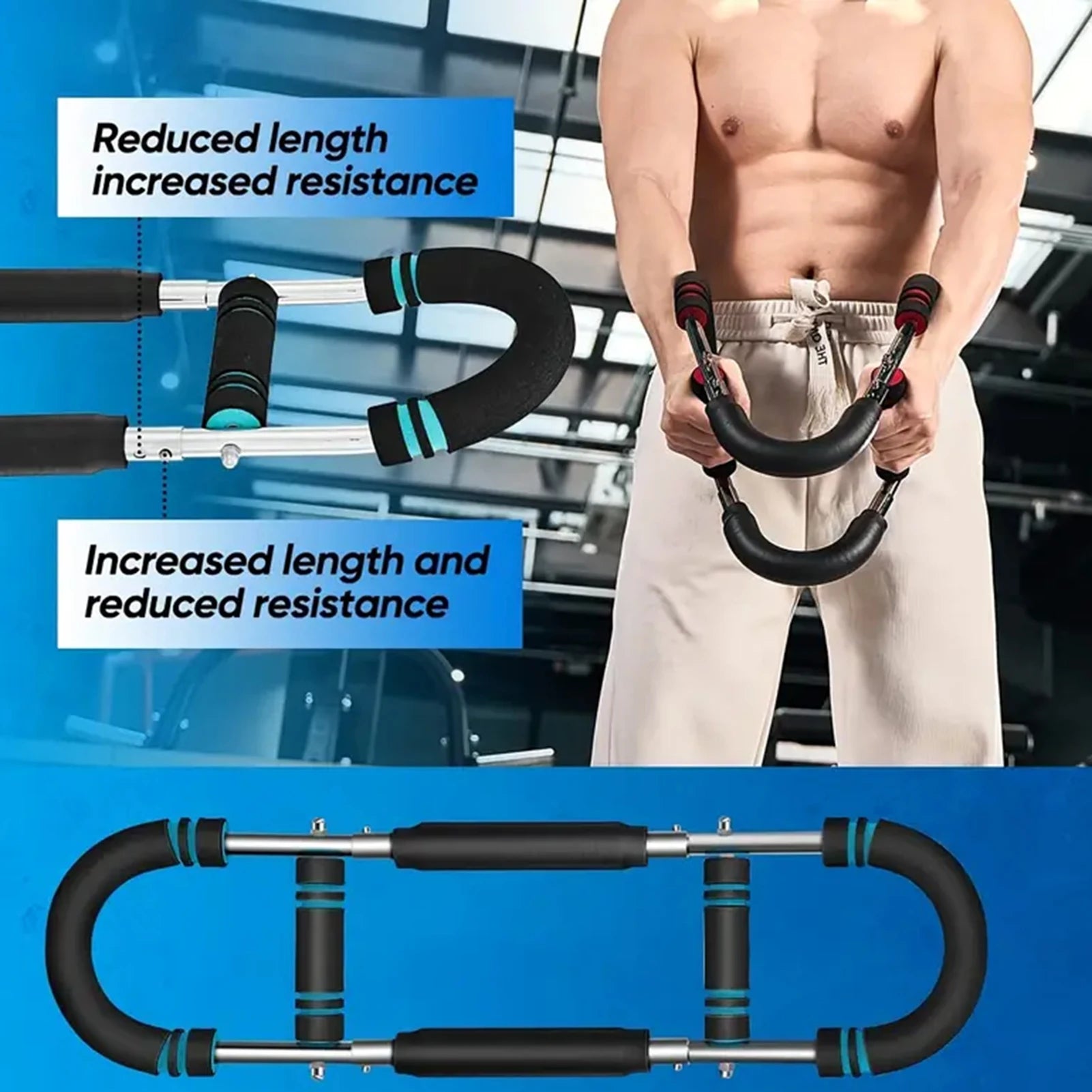 40KG U-Shaped Hand Gripper