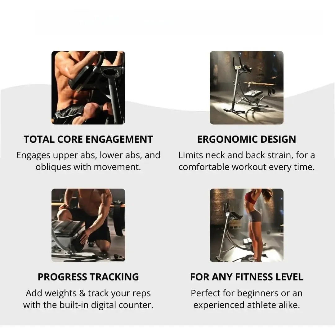 Ab Machine Exercise Equipment For Home Gym