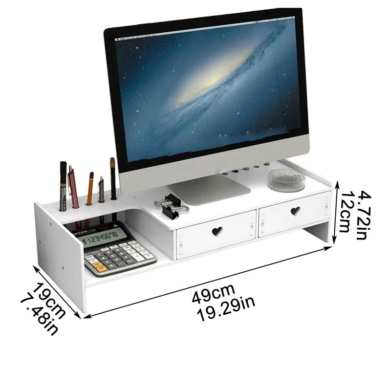 Wooden Desktop Storage Box