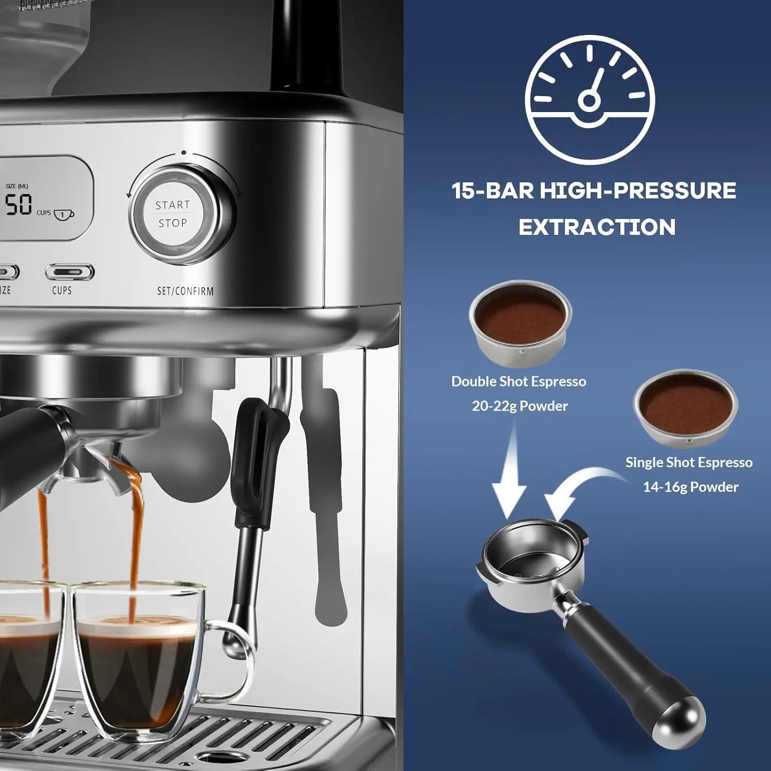 15 Bar Espresso Maker