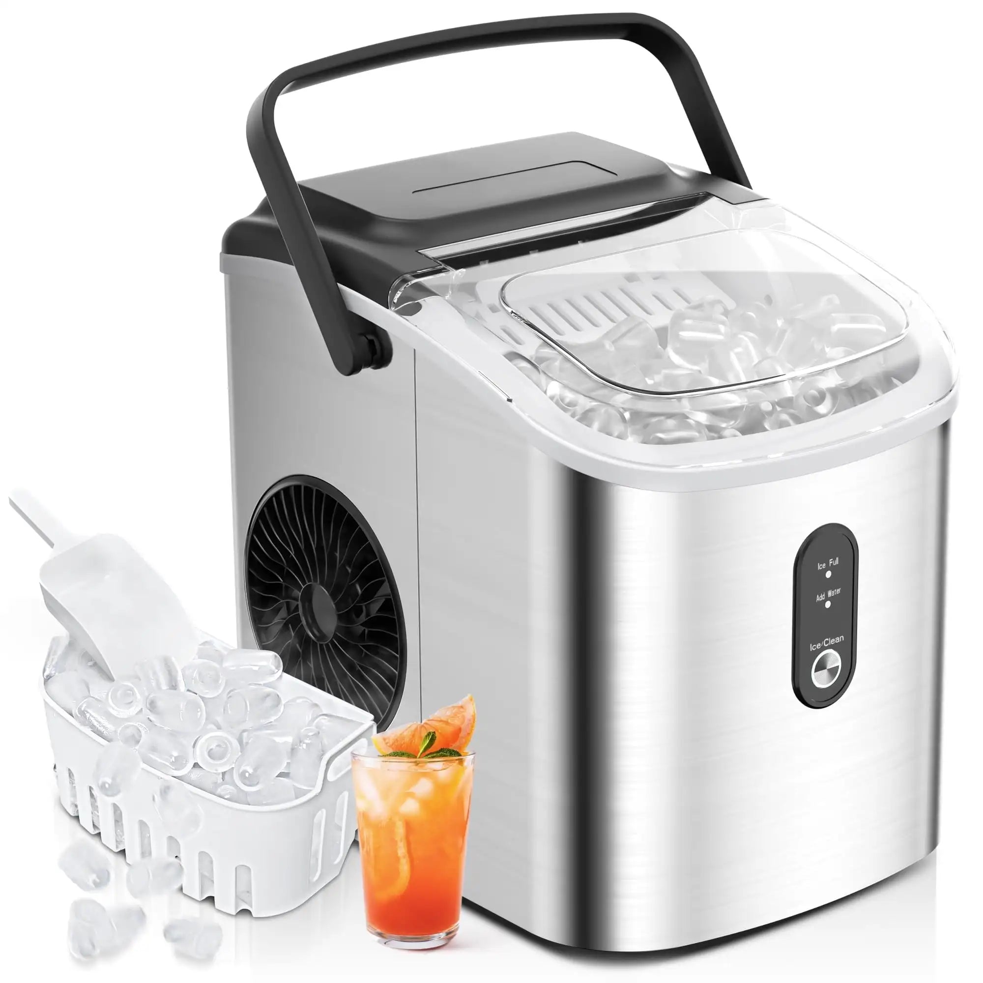 Simzlife Countertop Ice Maker with Handle