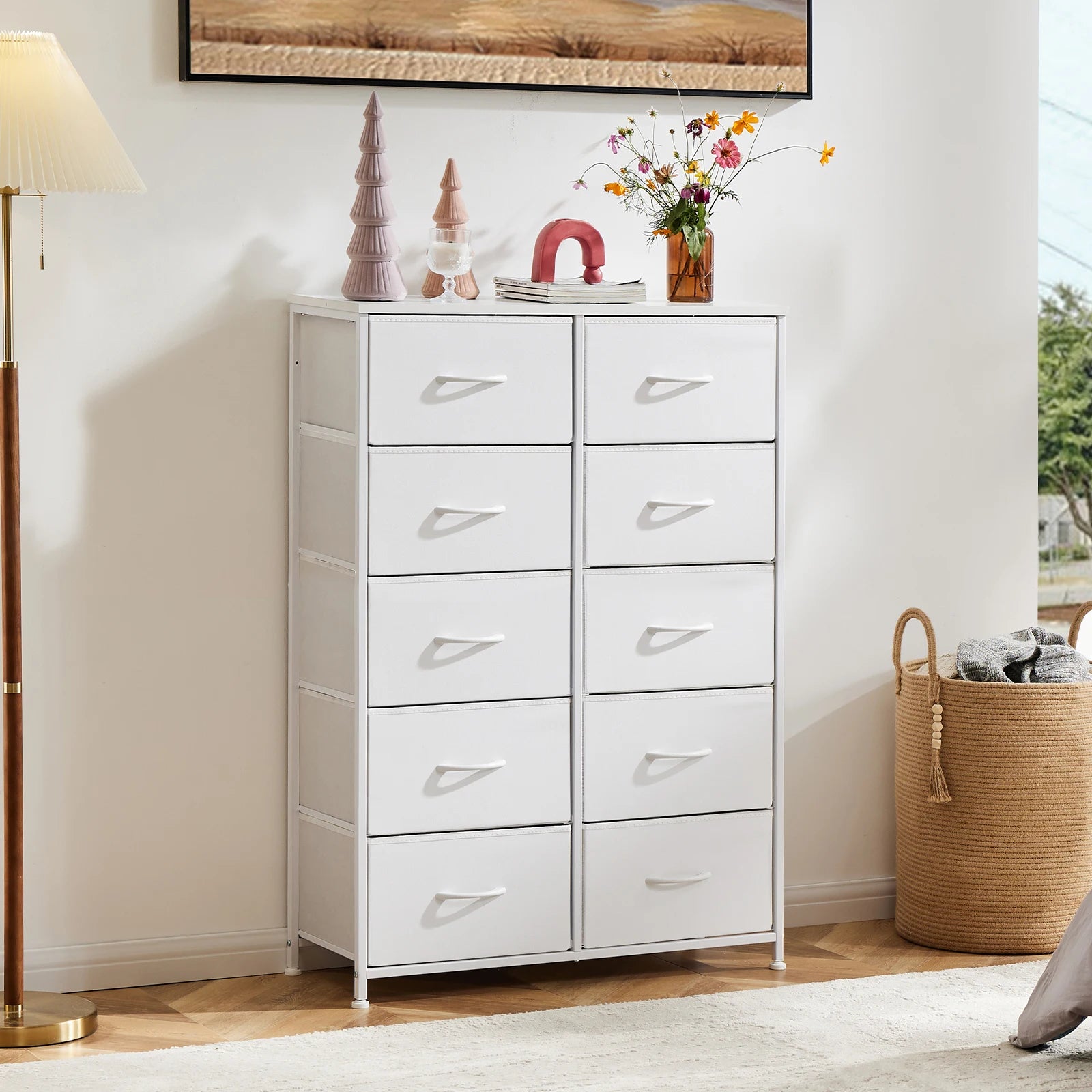 JHK Bedside Table For Bedroom