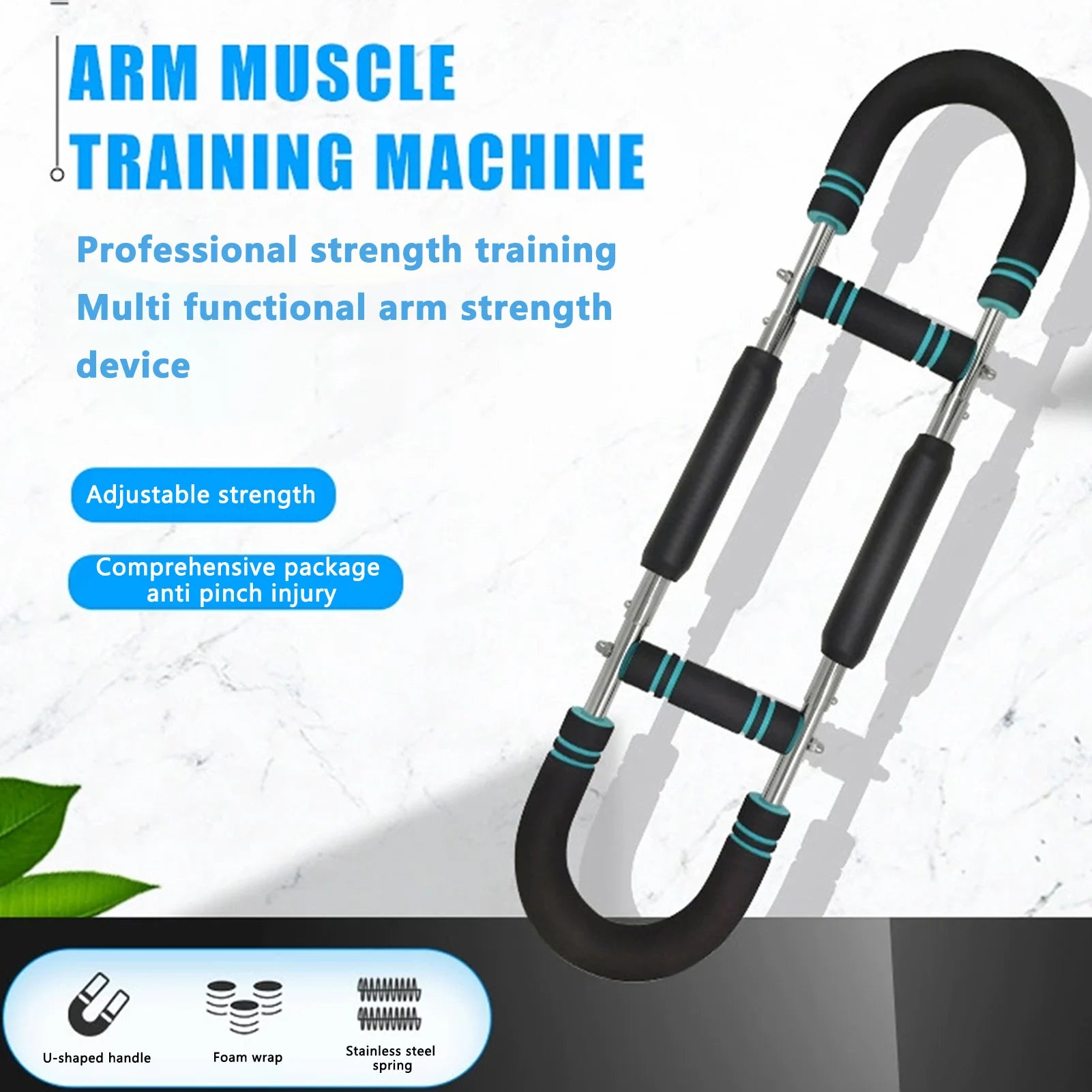 40KG U-Shaped Hand Gripper