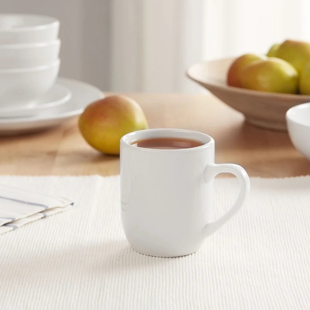 12oz Glazed Stoneware Mug Set of 6