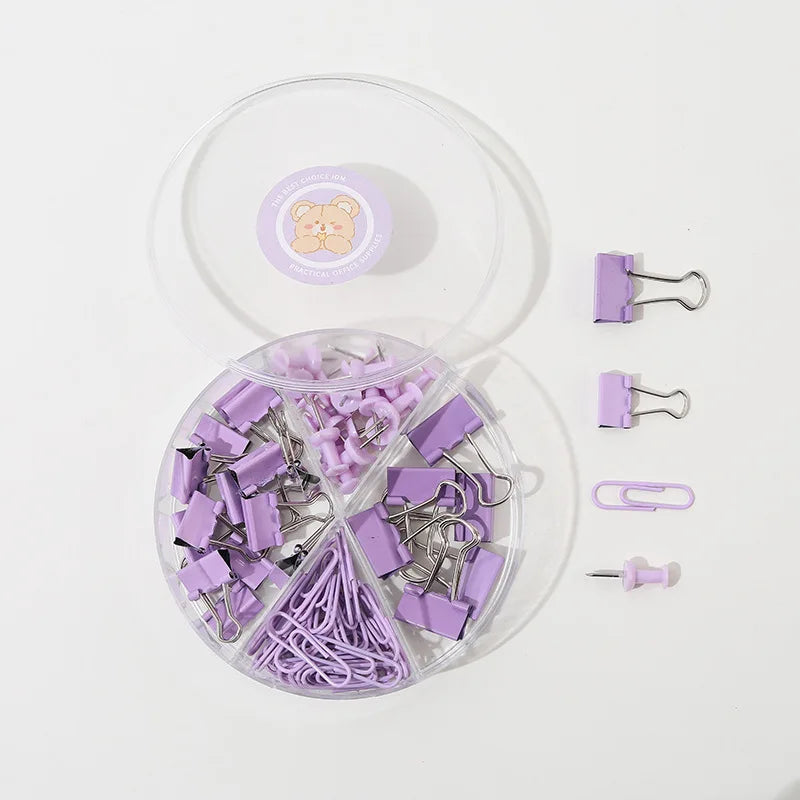 Binder Clips and Paper Clips, Push Pins, Tack Sets