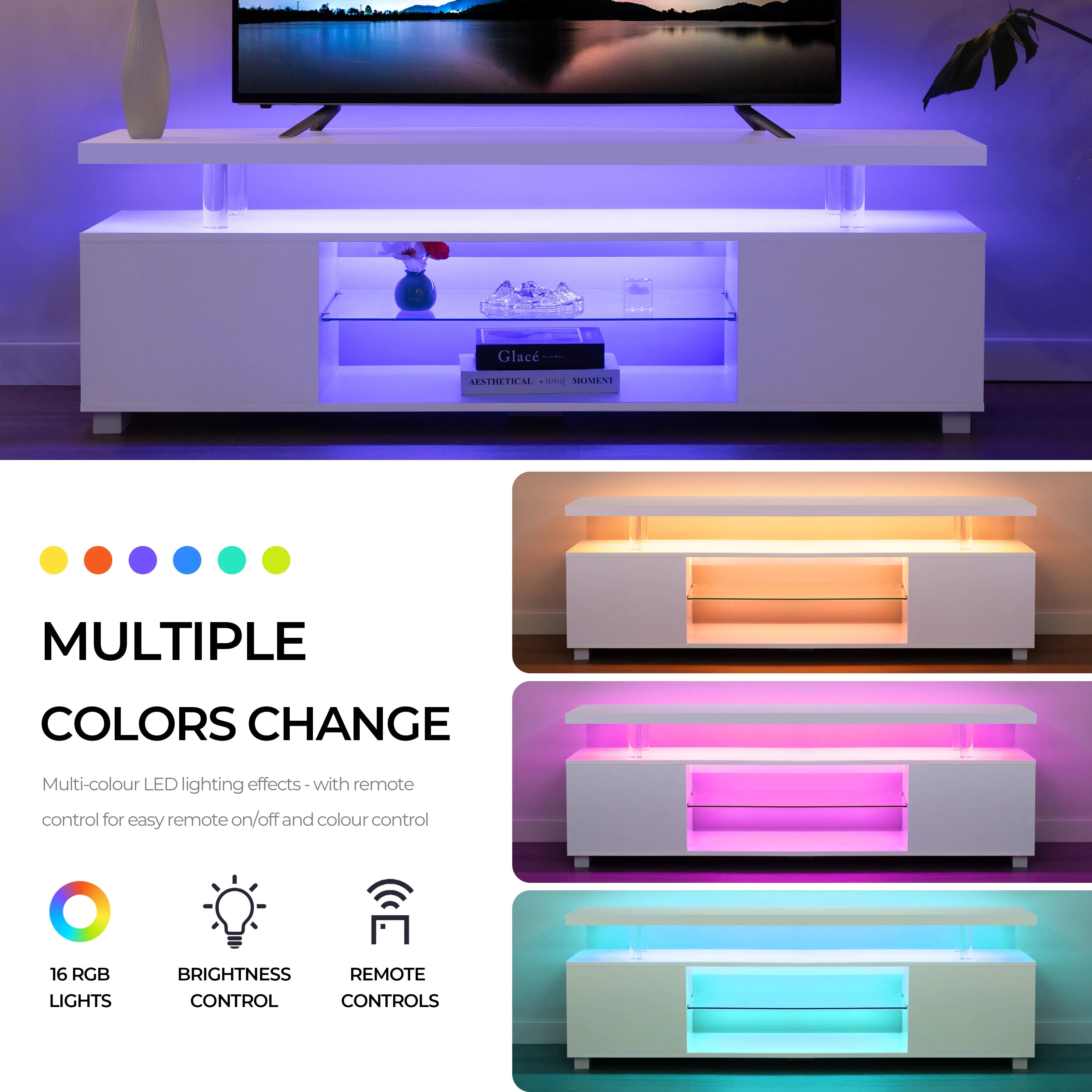 Cubehom TV Entertainment Center