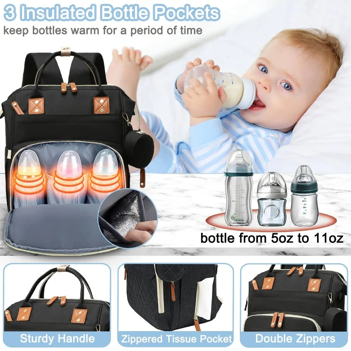 Multifunctional Diaper Bag