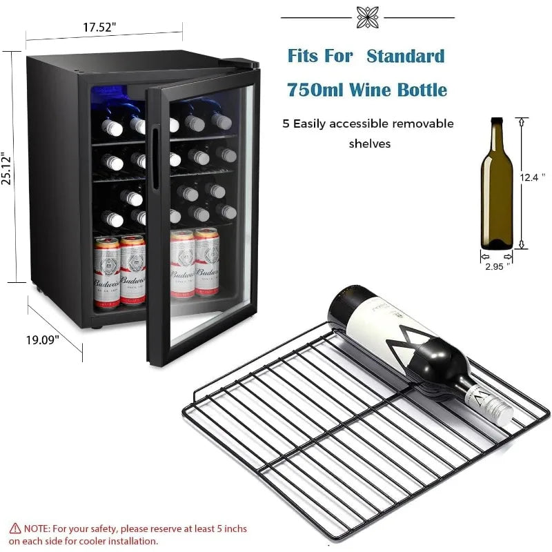 Antarctic Star 24 Bottle Wine Cooler
