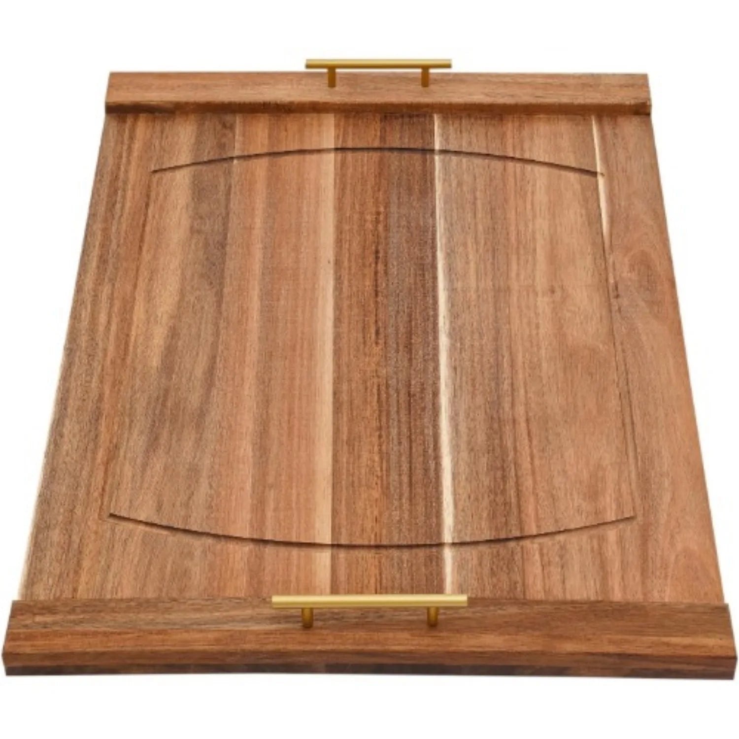 30"L X 22"W Log Color Wood Stove Top Cover with Handle