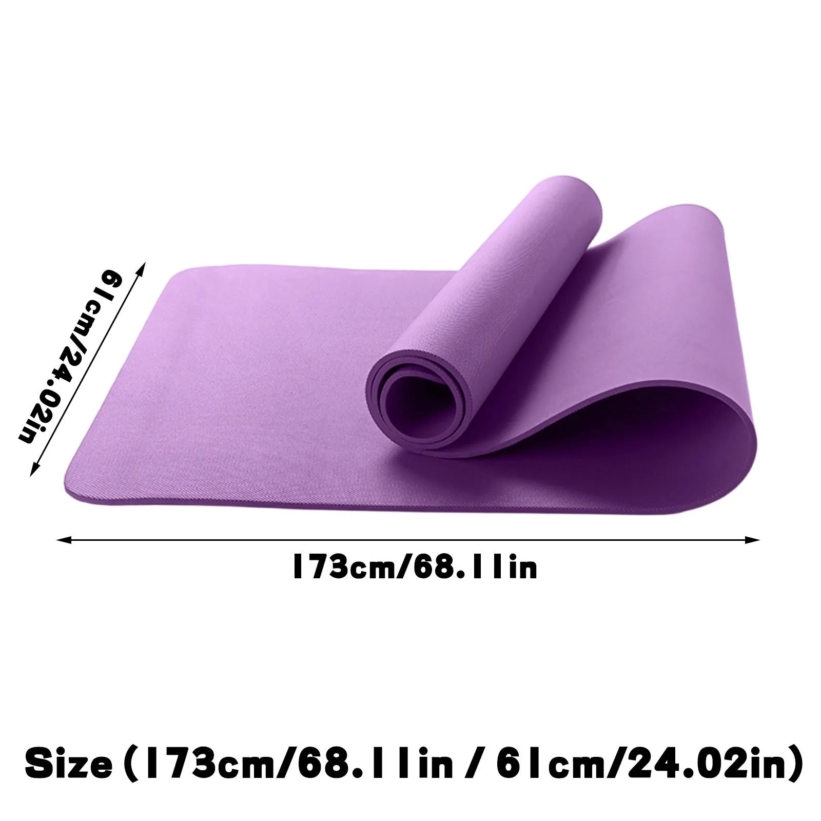 Anti-Slip & Thick Yoga Mat Combo