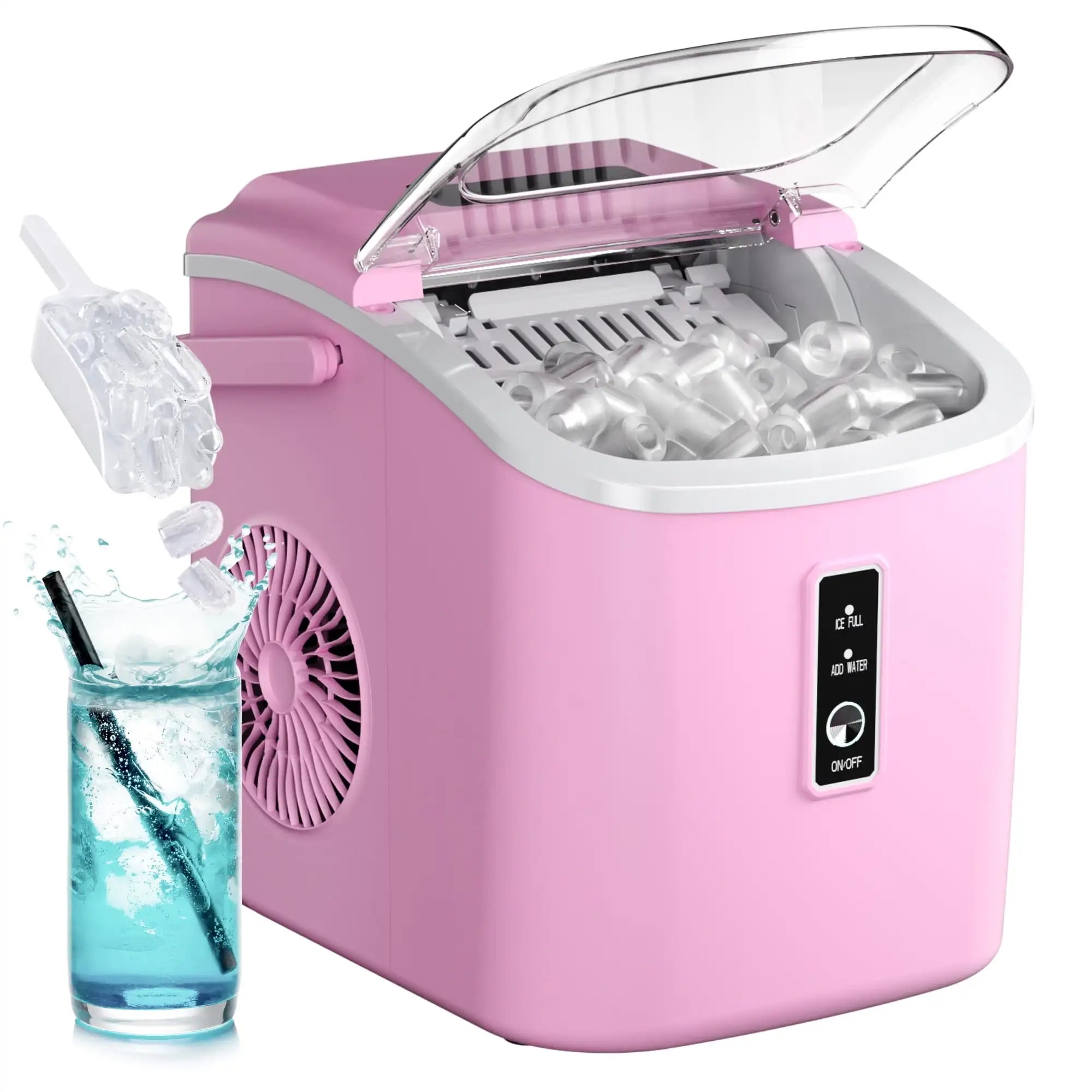 Simzlife Countertop Ice Maker with Handle