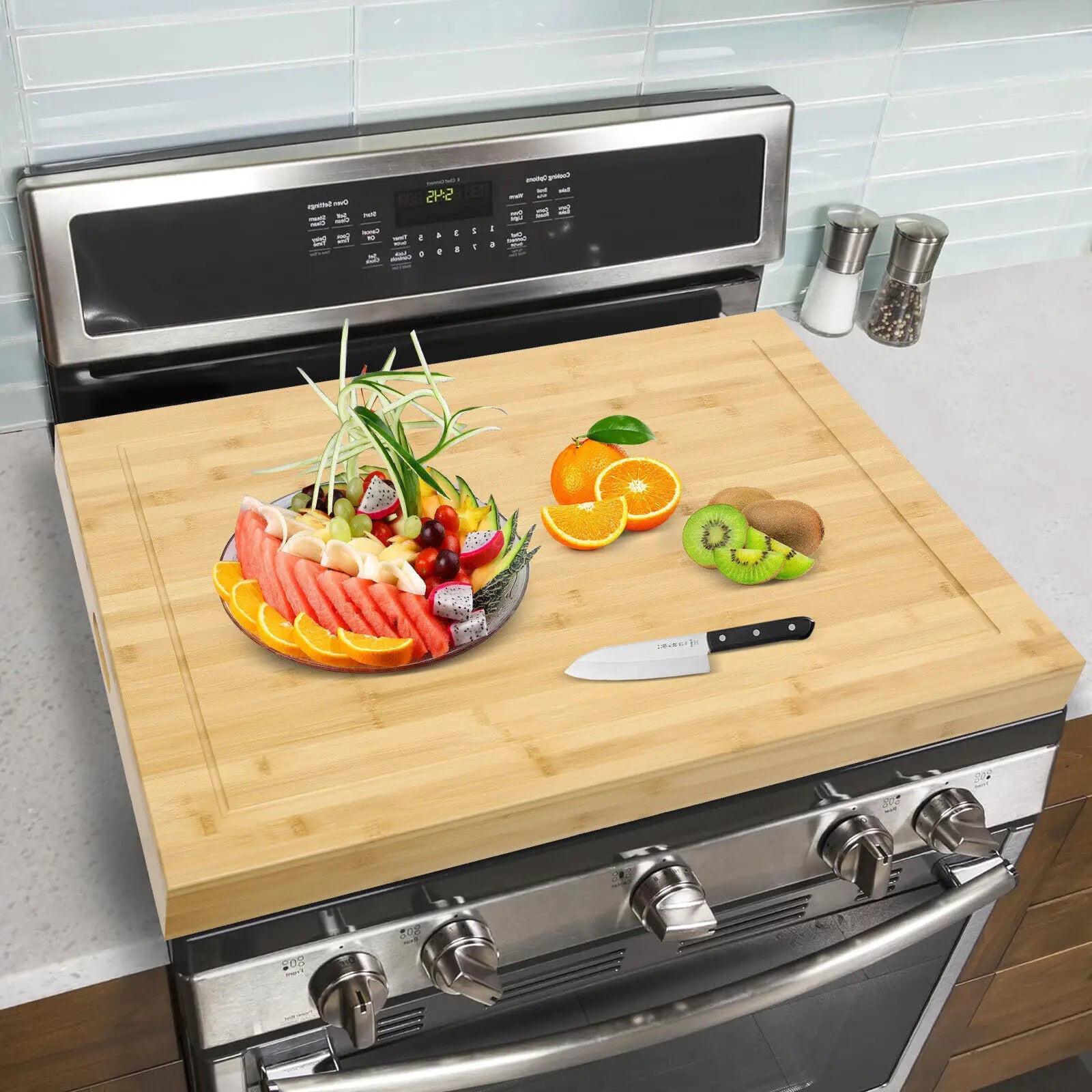 11.02 lbs. Pine Wood Stovetop Cover