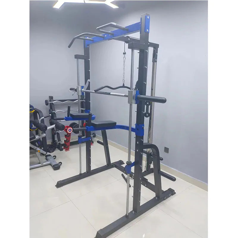 Smith machine gantry fitness equipment