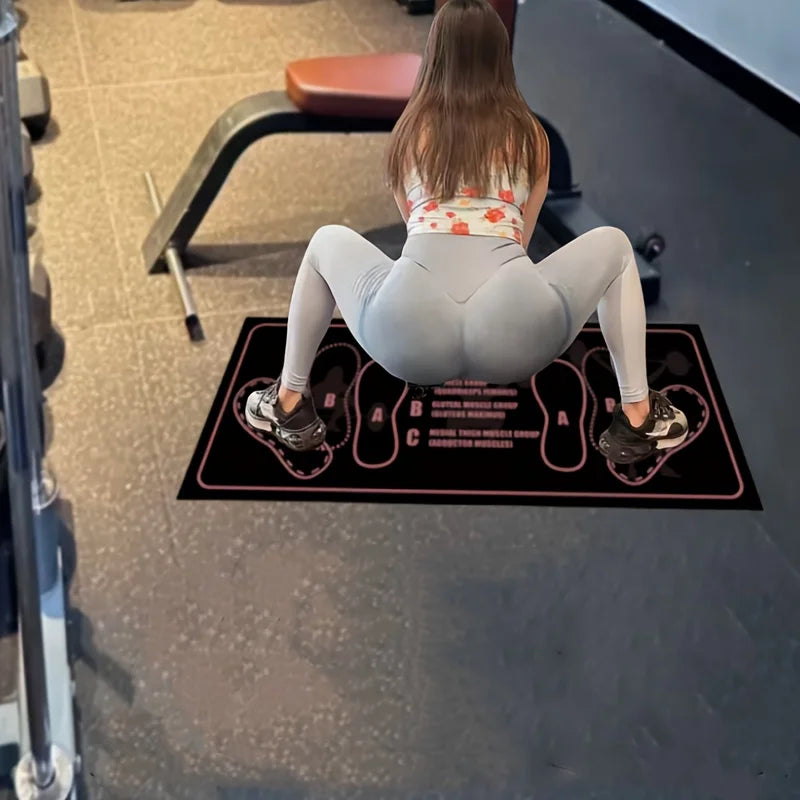 This Two-Color Squat Mat