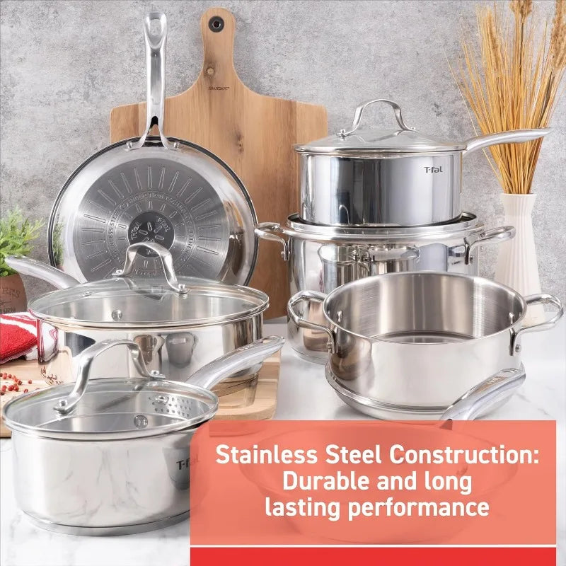 T-Fal Gourmet Stainless Steel Cookware