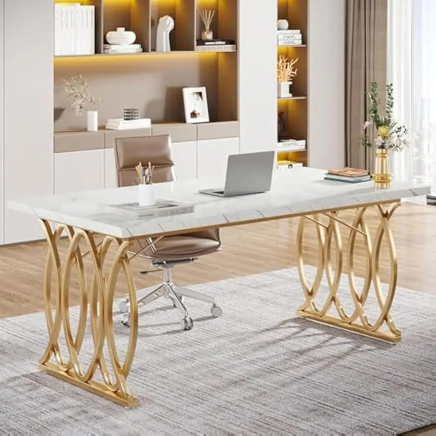 Executive Desk, Large Computer Desk