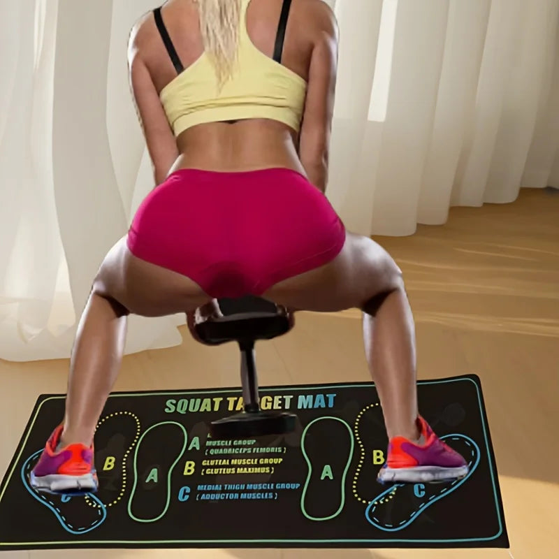 This Two-Color Squat Mat