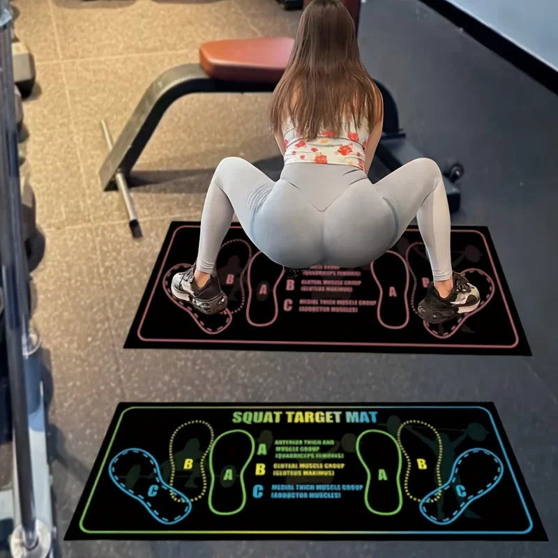 This Two-Color Squat Mat
