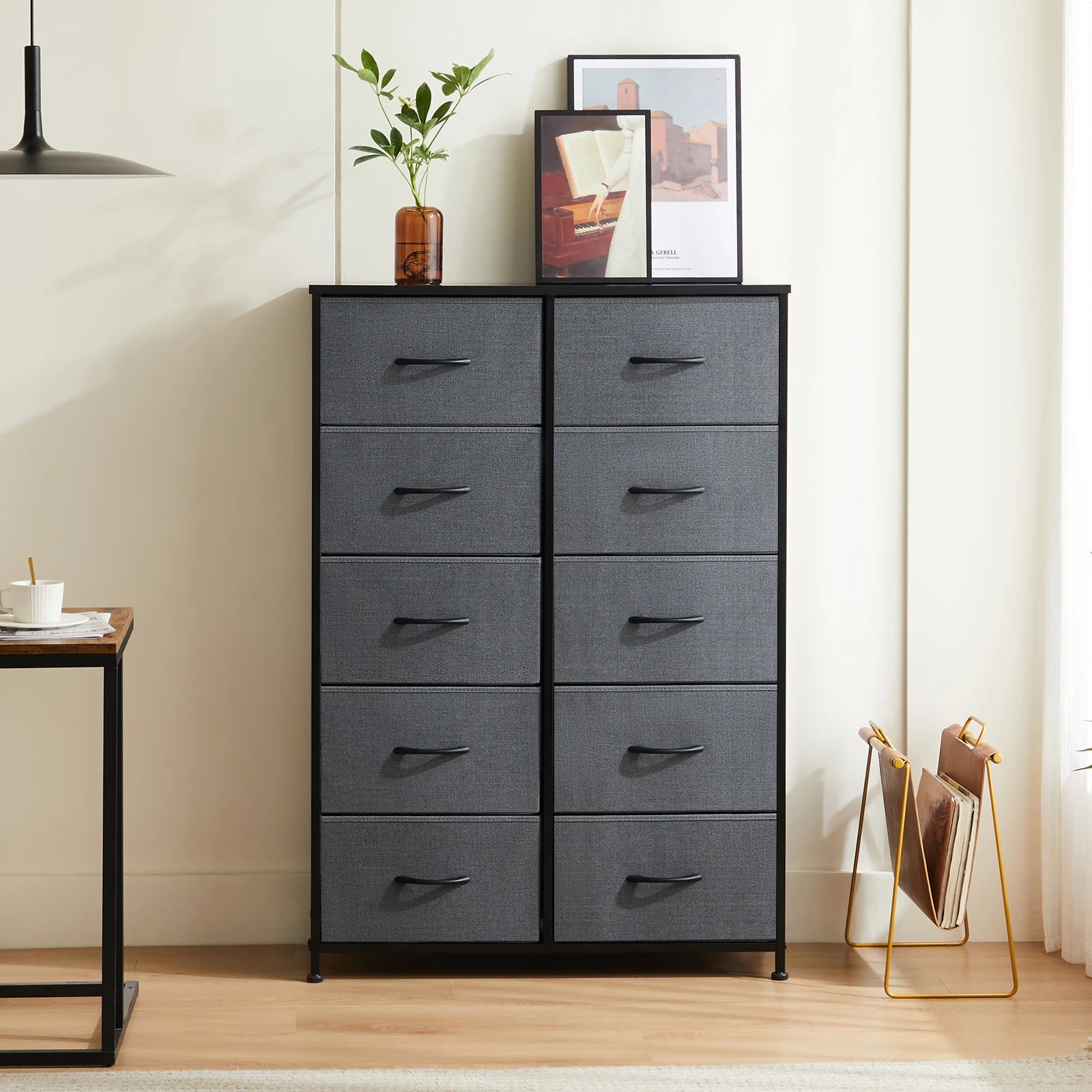 JHK Bedside Table For Bedroom