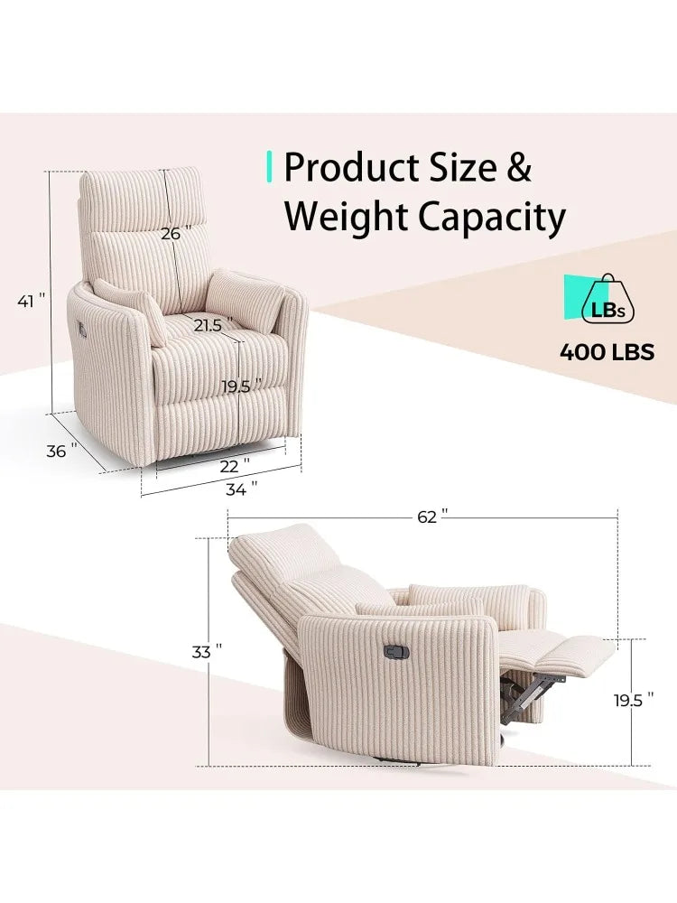 360 Swivel Rocker Recliner