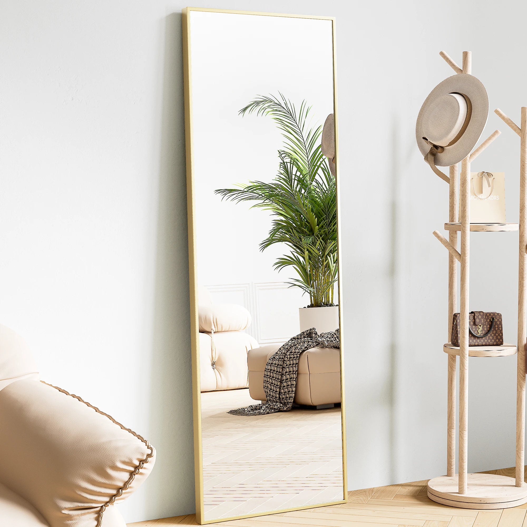 JHK 64"x21" Full Body Wall Mirror