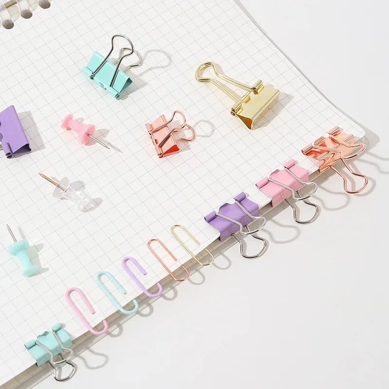 Binder Clips and Paper Clips, Push Pins, Tack Sets