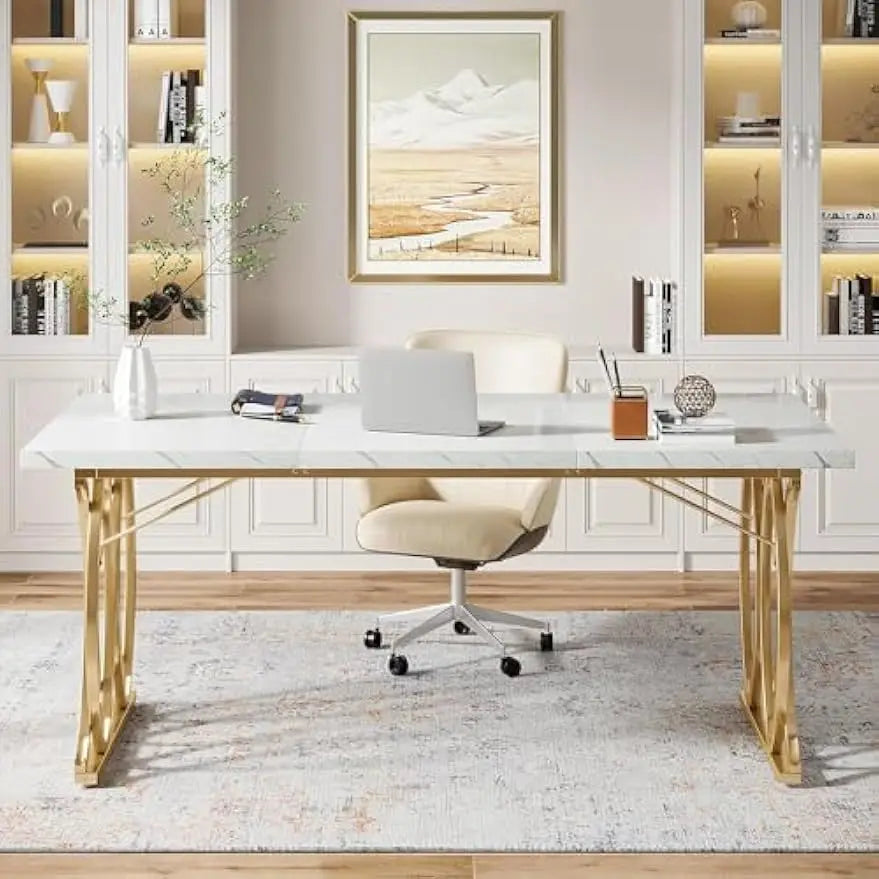 Executive Desk, Large Computer Desk
