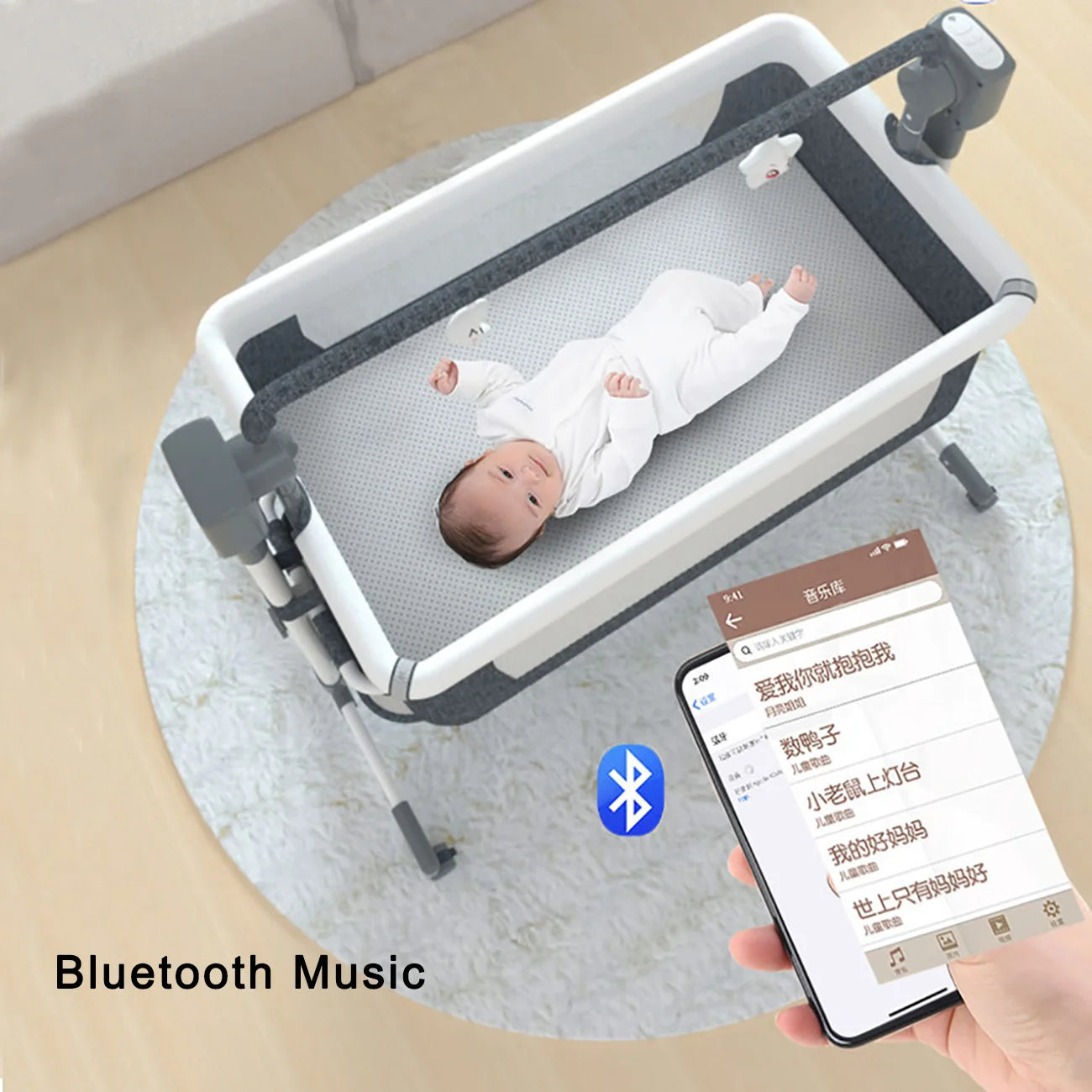 Baby Electric Baby Crib/Cradle