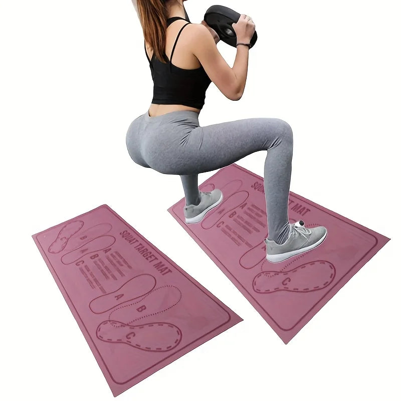 This Two-Color Squat Mat