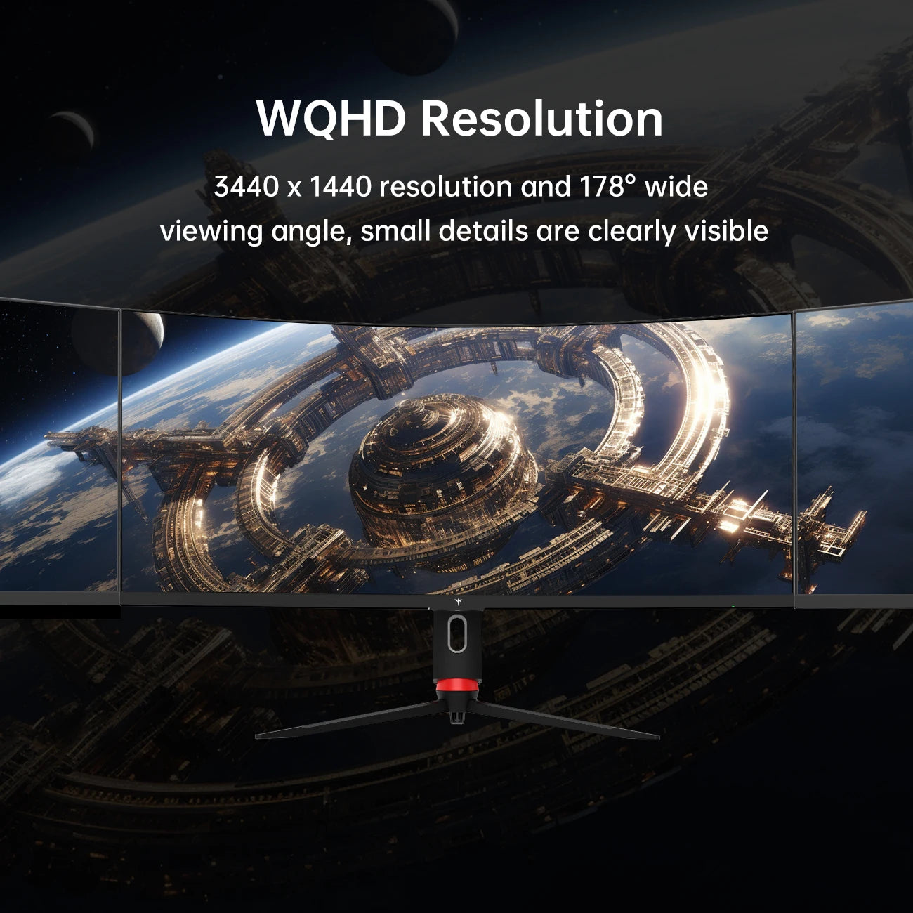 34'' Curved Ultrawide Gaming Monitor