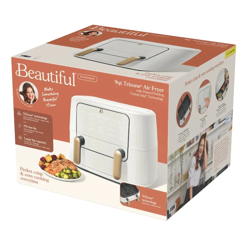 Beautiful 9 QT Tri-Zone Air Fryer