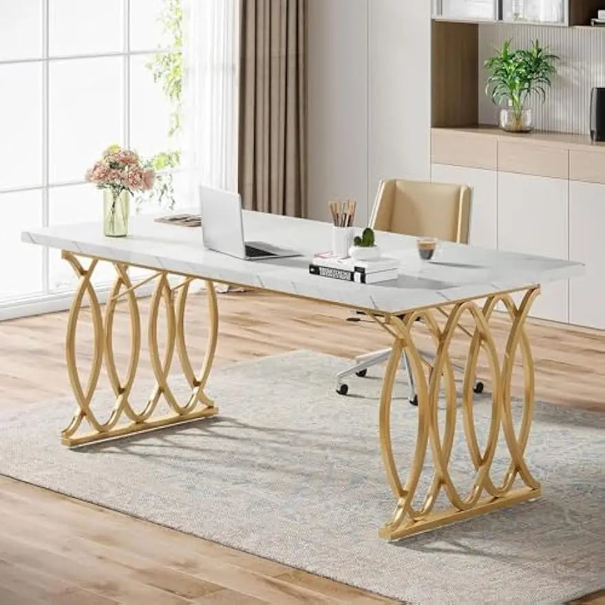 Executive Desk, Large Computer Desk