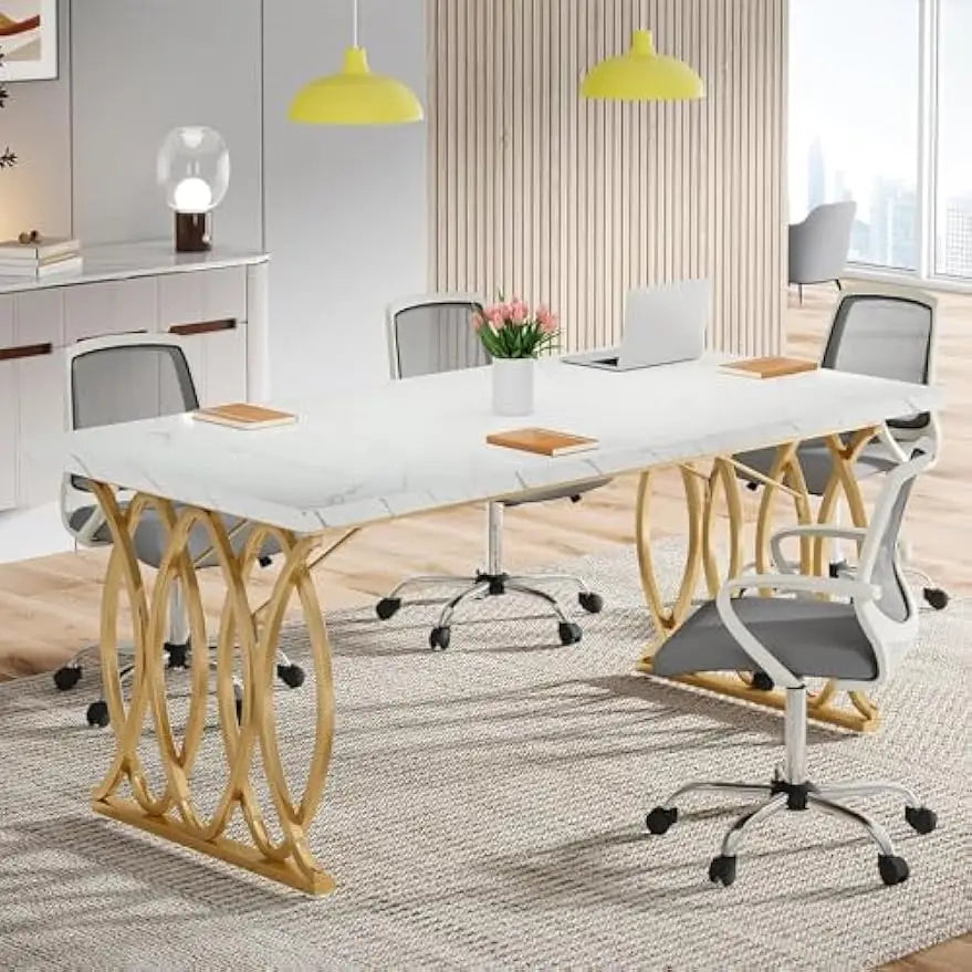 Executive Desk, Large Computer Desk