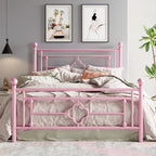 HOOMIC 14 Inch Metal Platform Bed Frame