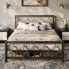 HOOMIC Metal Platform Bed Frame