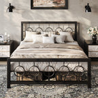 HOOMIC Metal Platform Bed Frame