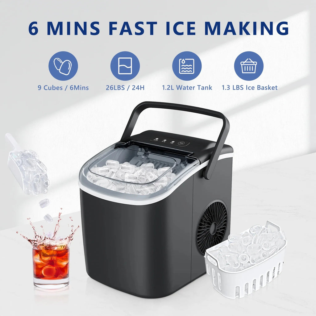 SIMZLIFE  Countertop Ice Maker Machine