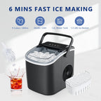 SIMZLIFE  Countertop Ice Maker Machine