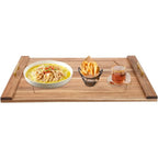 30"L X 22"W Log Color Wood Stove Top Cover with Handle